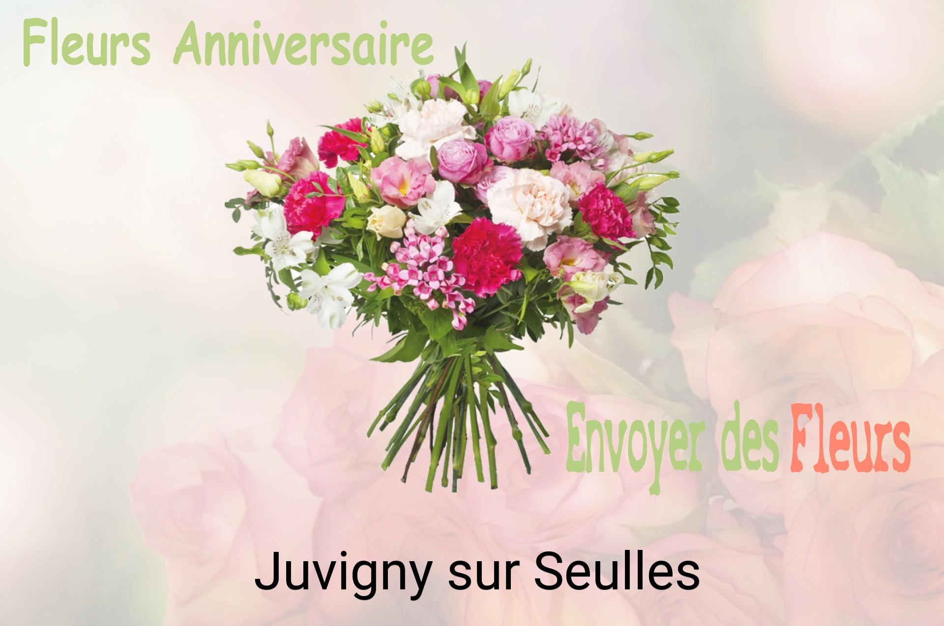 Bouquet de fleurs d’anniversaire livré à Juvigny-sur-Seulles