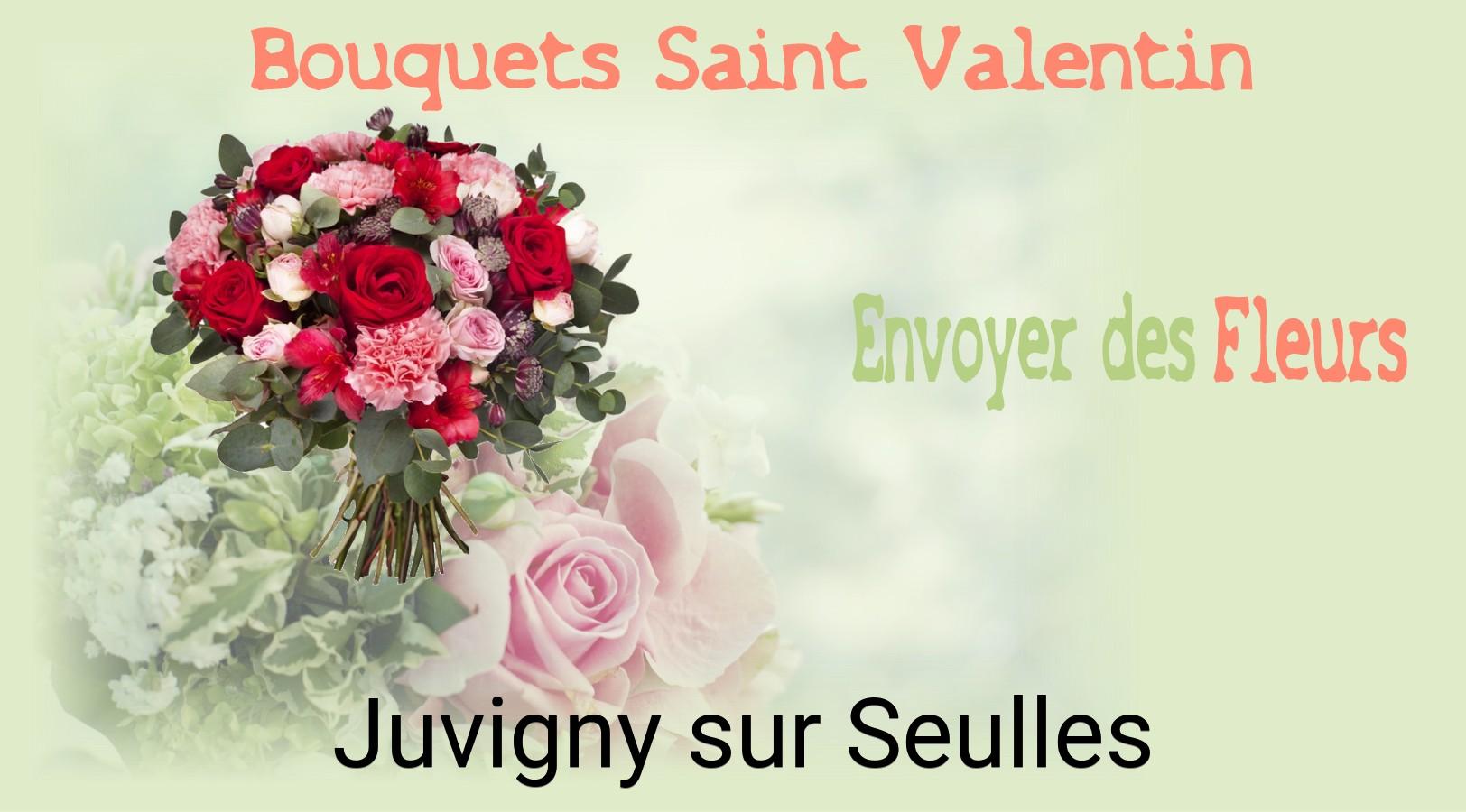 Roses de Saint-Valentin livrées à Juvigny-sur-Seulles